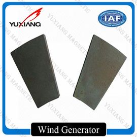 High Performance Neodymium Permanent Magnets Arc NdFeB For Wind Generator